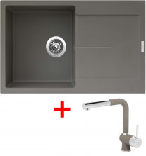 Sinks ULTIMA 790 Truffle + Mix 3 P GR 